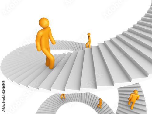 Illustration: Ladder of Success Ladder of Success