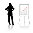 business concept - success