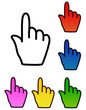 Hand cursor