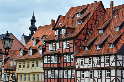 Foto: Alte deutsche Häuser (Quedlinburg, Deutschland) Alte deutsche Häuser (Quedlinburg, Deutschland)