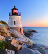 Lighthouse at sunset