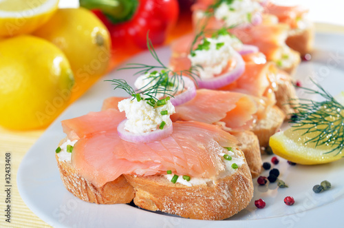 Foto: Delikate Lachshäppchen Delikate Lachshäppchen