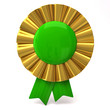 Award ribbon rosette