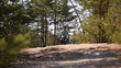 Video: A young couple riding bikes A young couple riding bikes