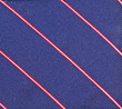 Striped pattern on a fabric