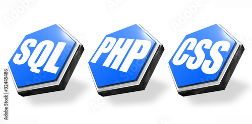 Illustration: SQL PHP CSS SQL PHP CSS