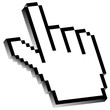 Computer Maus Computermaus Mauszeiger Cursor Hand 8
