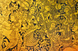 Ancient Thai pattern on wall