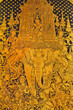 Ancient Thai pattern on wall