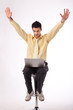 Photo: hands raised in victory hands raised in victory