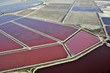 Photo aérienne des Salines de Camargue ( Aigues-Mortes)