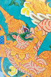 Thai Ancient painting art