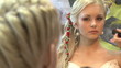 Blonde in a beauty salon