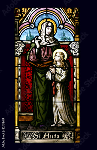 Foto: St. Anna Glasfenster St. Anna Glasfenster