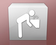 Box-shaped Icon (red b/g) 