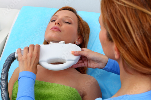 Photo: Laser hair removal on chin Laser hair removal on chin