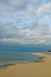 Herbstlicher Wolkenhimmel auf Insel Poel, Ostseeküste