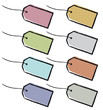 Etiquettes pastel