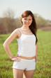 mid adult brunette woman mid adult brunette woman