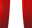 Red Curtain Closing