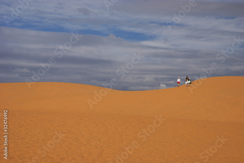 Photo: Sand dunes in Muine, Vietnam Sand dunes in Muine, Vietnam