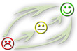 Illustration: Zielstrebig Zielstrebig