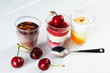 Photo: vasetti di mousse e gelato vasetti di mousse e gelato