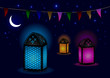 Beautiful Islamic Lamps with Crescent and Stars Beautiful Islamic Lamps with Crescent and Stars