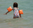 Kind im Meer