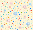 Kat pattern bsckground vector Kat pattern bsckground vector