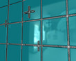 CARRELAGE BLEU