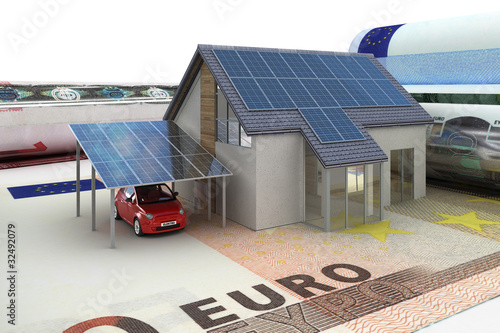 Illustration: E-Mobil Förderung E-Mobil Förderung