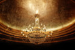 grunge chandelier