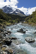 Scenic valley in New Zealand