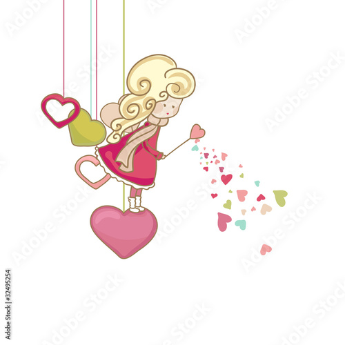 Illustration: little love fairy little love fairy
