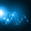 Abstract blue background