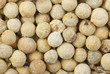 White pepper grains closeup White pepper grains closeup