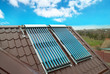 Vacuum solar water heating system