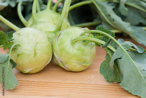 Foto: cabbage of kohlrabi cabbage of kohlrabi