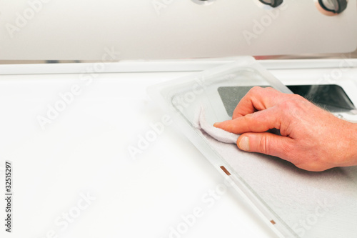 Photo: Clean Lint Trap Clean Lint Trap