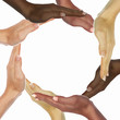 human hands as symbol of ethnical diversity human hands as symbol of ethnical diversity