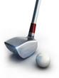 Golf club leisure game concept