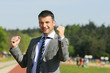 winner businessman