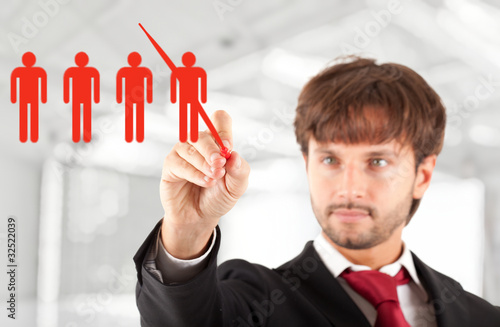 Photo: Manager firing a worker Manager firing a worker