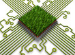 Illustration: Green Chip 01 Green Chip 01
