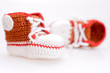 crocheted booties for a boy crocheted booties for a boy