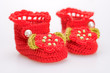 crocheted booties for a girl crocheted booties for a girl