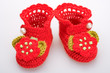 crocheted booties for a girl crocheted booties for a girl