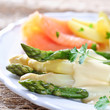 spargel grün/ weiß