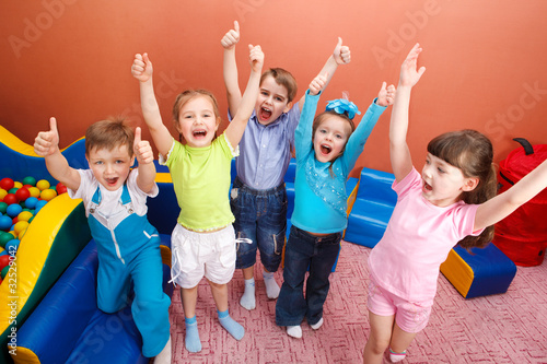 Photo: Shouting kids Shouting kids